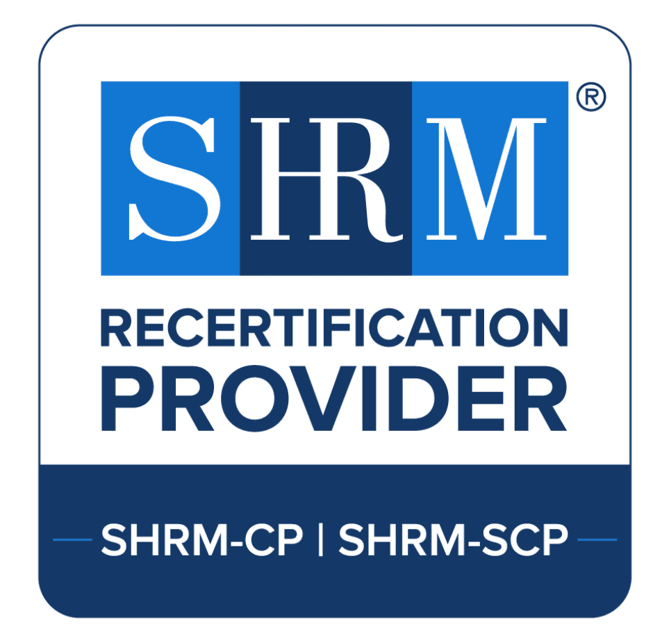 SHRM Recertification Provider Logo 2025